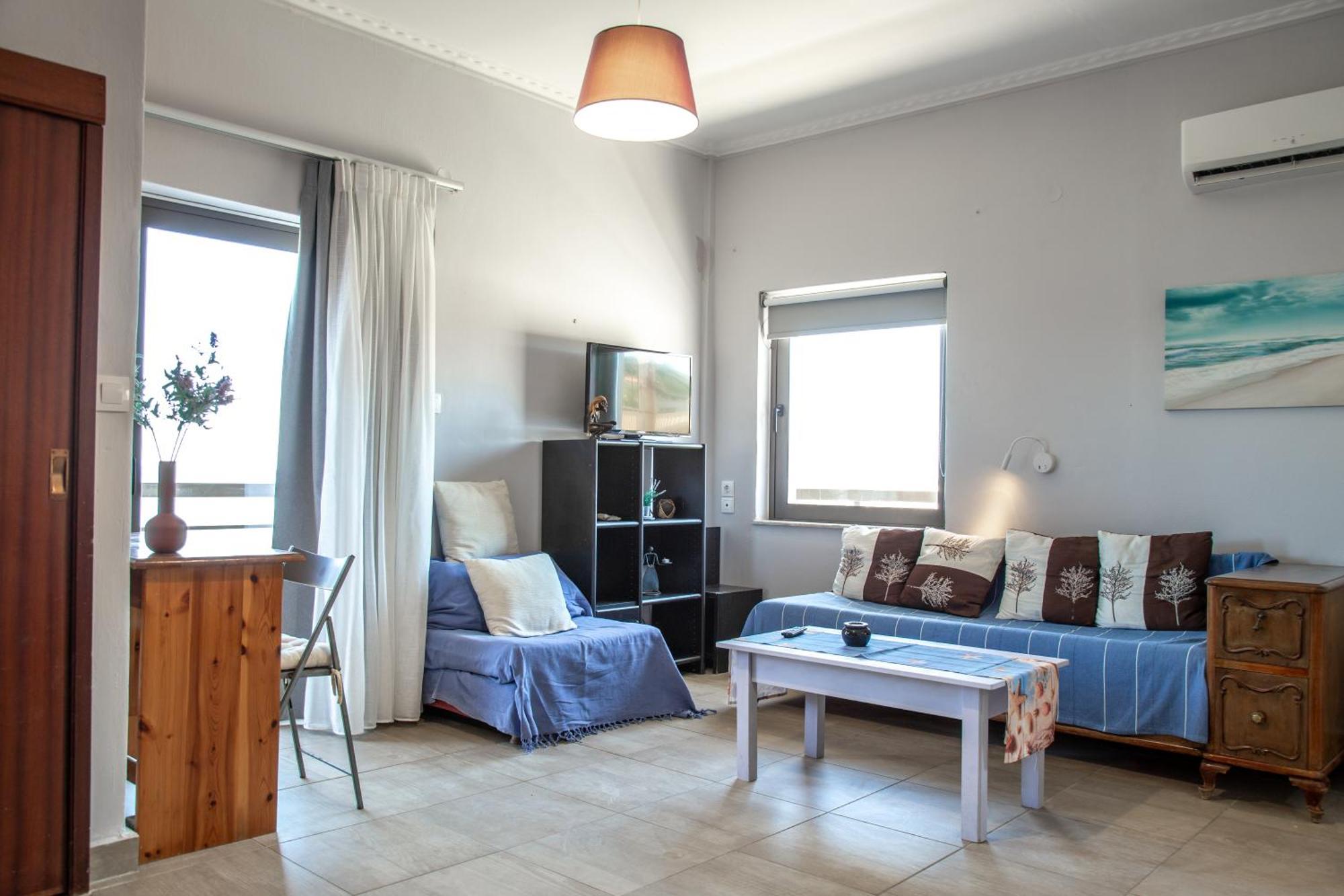 Nefeli Rooms Agia Marina Esterno foto